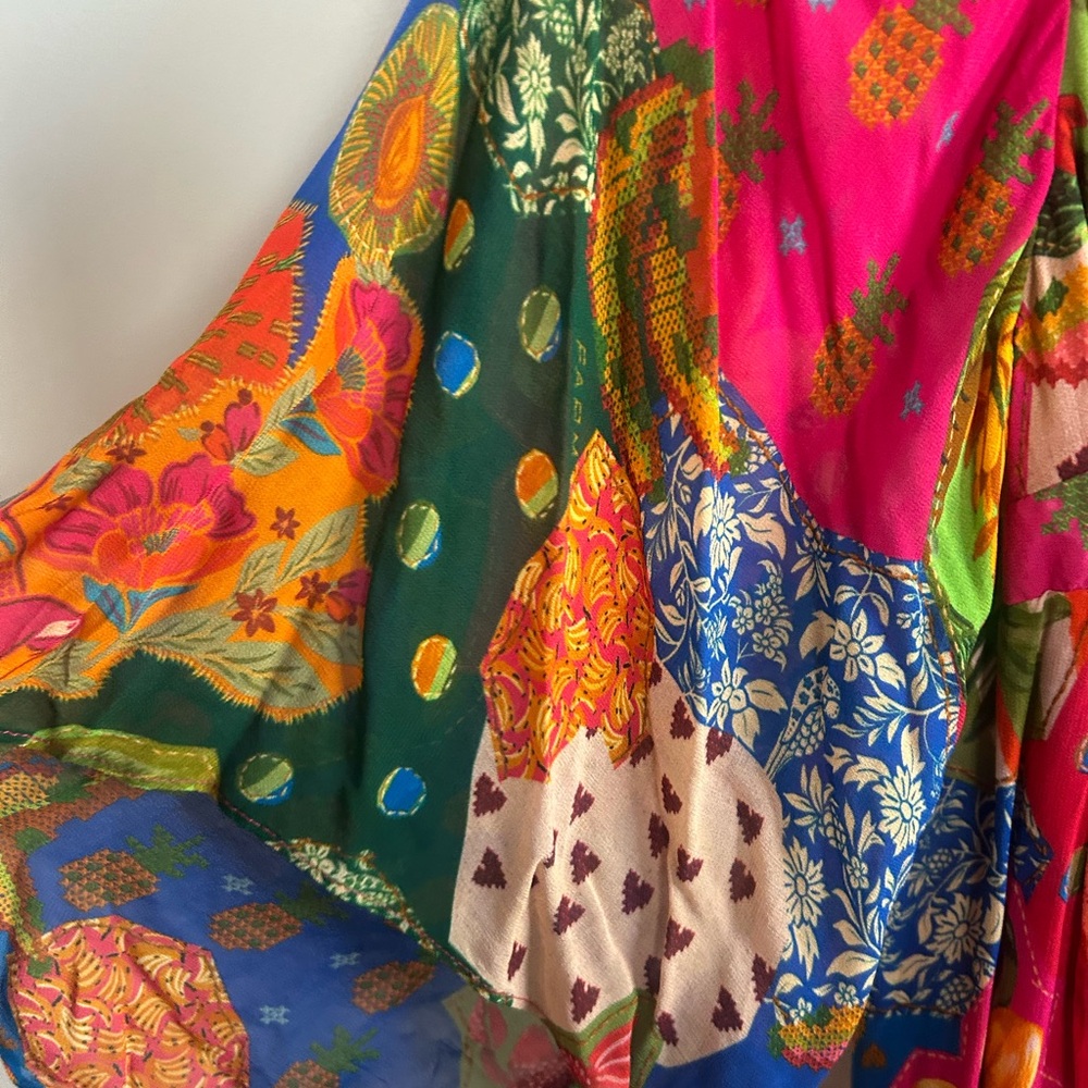 Farm Rio Sunny Mix Maxi Dress - Picture 3 of 5